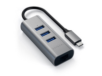 Satechi Alu USB-C Hub + Ethernet