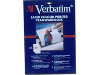 Verbatim Transparents pour imprimantes laser couleur