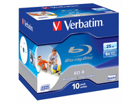 Verbatim paquet de 10 Blu-Ray BD-R 6x 25GB imprimable