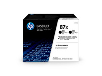HP 87X  Cartouches toner noir - 2 pcs.