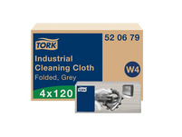 TORK Premium Reinigungstücher Top Pack 520, grau, 1-lagig