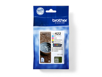 BROTHER Valuepack Tinte LC422CMYBK