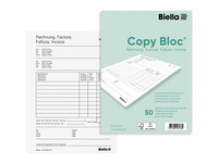 BIELLA Rechnungen Copy-Bloc A6, 50 Blatt