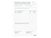 BIELLA Regie-Rapport-Buch Copy-Bloc A5, 50 Blatt