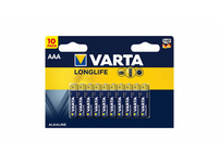 VARTA Pile Longlife, AAA/LR03, 10 pièces