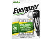 ENERGIZER Piles Accu Recharge Universal AAA/HR03