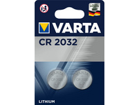 VARTA Pile bouton Lithium CR2032, 3V (2x)