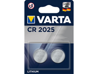 VARTA Pile bouton Lithium CR2025 - 2 pcs.