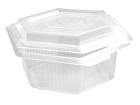 Menübox sechseckig 1'000 ml, 300 Stück