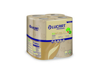 LUCART WC-Papier EcoNatural 2-lagig, 64 Rollen