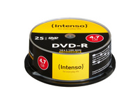 INTENSO DVD-R Cake Box 4.7GB - 25 pcs.