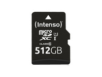 INTENSO microSDXC Cards 512GB Class 10