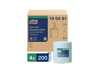 TORK Reinigungstücher Premium fusselarm 1-lagig, 4 Rollen