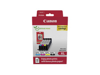 CANON CLI-571XL Ink Cartridge, C/M/Y/BK, + PHOTO, PACK 0332C006