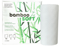 BAMBOOSOFT Haushaltsrollen 2-lagig, 40 Rollen