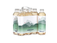 ADELBODNER Bärgtee Pfefferminze-Zitrone 6 x 1 Liter