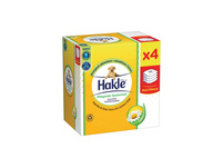 HAKLE Lingettes humides Propreté Traitante 3 x 4 Pack