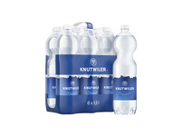 KNUTWILER Mineralwasser mit Kohlensäure 6 x 1.5 Liter