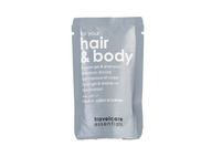 TRAVELCARE ESSENTIALS Duschgel & Shampoo 330 x 20 ml
