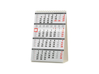 BIELLA 4-Monats-Pultsteller Desktop Delta 4 2026