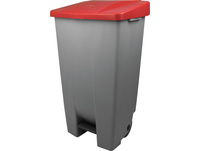 HELIT Tret-Abfallbehälter The Step Chief 120 L