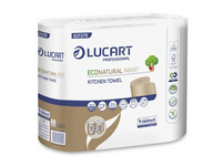 LUCART Papier de cuisine EcoNatural 2 couches, 30 rouleaux