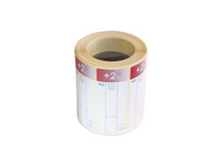 Prolabel +2°C , 80x30mm,.ablösbar, Karton à 10 Rollen