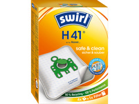 SWIRL Sacs aspirateur H 41 EcoPor 4 pièces