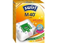 SWIRL Sac aspirateur M 40 EcoPor anti-odeur 4 pièces
