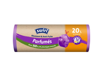 SWIRL Sacs poubelle parfumés 20 L, 12 pièces
