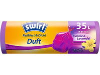 SWIRL Sacs poubelle parfumés 35 L, 9 pièces