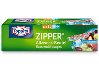 TOPPITS Allzweck-Beutel Zipper 3 L