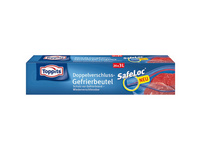 TOPPITS Doppelverschluss-Gefrierbeutel SafeLoc 3 L