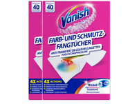 VANISH Farb- und Schmutzfangtücher 2 x 20 Stück