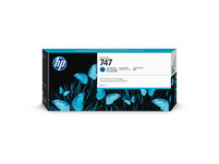 HP Tintenpatrone 747 chrom. blue