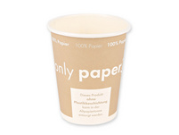 NATURESTAR Kaffeebecher Only Paper 2 dl, 1'000 Stück