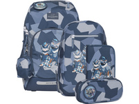 BECKMANN Schulrucksack Active Air FLX mit Wendetasche
