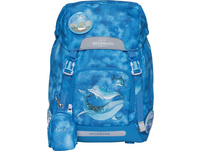 BECKMANN Schulrucksack Classic mit Wendetasche rPET