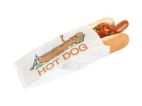 Hot Dog Beutel mit Aufdruck 500 Stück