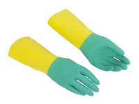 VILEDA Chemikalienschutzhandschuh Heavyweight Gr. M