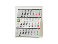 BIELLA Pultkalender Desktop 2026  3M/1S Delta