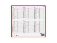 BIELLA Wandkalender 2026 FR