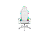 Fauteuil gaming DELTACO RGB LED blanc GAM-080-W