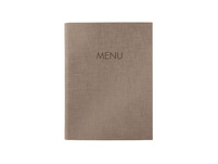 SIGEL Speisekarten-Mappe - mit Gummibindung - für 8 Seiten