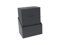 SIGEL Speisekarten-Mappen - mit Gummibindung - für 8 Seiten