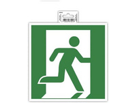 BIELLA Klebeschild Evakuierung recht