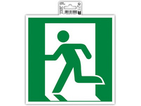 BIELLA Klebeschild Evakuierung