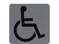 BIELLA Klebschild Behindert