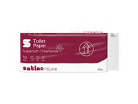 SATINO WC-Papier HiLine Kamille 3-lagig, 8 Rollen