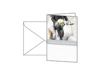 Motiv-Karten Sigel, Hochzeit-Glückwünsche, 115x170 mm